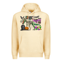 Pina Colada spooky saurus rex Premium Hoodie - CowhideDigitalArt