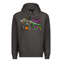 Smoke spooky saurus rex Premium Hoodie - CowhideDigitalArt