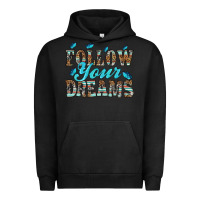 Pigment Black follow your dreams Urban Hoodie - HRA Design Shop