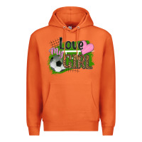 Carrot love my girl soccer Premium Hoodie - HRA Design Shop