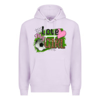 Lilac love my girl soccer Premium Hoodie - HRA Design Shop