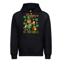 Black Happy st. patricks day Urban Hoodie - Neo Western