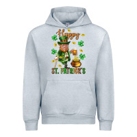 Heather Grey Happy st. patricks day Urban Hoodie - Neo Western