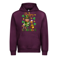 Mauve Wine Happy st. patricks day Urban Hoodie - Neo Western