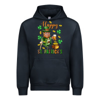 Navy Happy st. patricks day Urban Hoodie - Neo Western