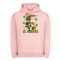 Pigment Salmon Happy st. patricks day Urban Hoodie - Neo Western