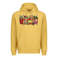 Antique Gold christmas drink Premium Hoodie - CowhideDigitalArt