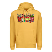 Mustard christmas drink Premium Hoodie - CowhideDigitalArt