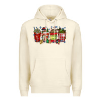 Sandshell christmas drink Premium Hoodie - CowhideDigitalArt