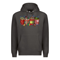Smoke christmas drink Premium Hoodie - CowhideDigitalArt