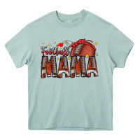 Arona football mama Heavy Core Tee - CowhideDigitalArt