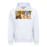White howdy y all Urban Hoodie - HRA Design Shop