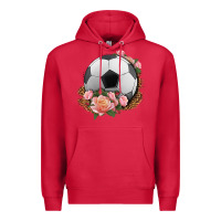 Cardinal western soccer with roses Premium Hoodie - HRA Design Shop