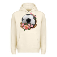 Tofu western soccer with roses Premium Hoodie - HRA Design Shop