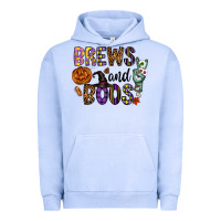 Pigment Grape Ice Brews And Boos Urban Hoodie - CowhideDigitalArt