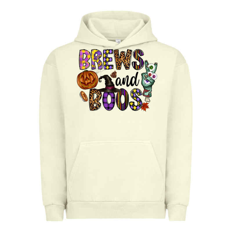 Brews And Boos Urban Hoodie by CowhideDigitalArt | Teevron