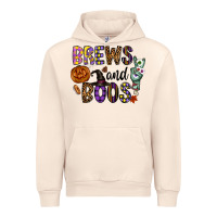 Sandshell Brews And Boos Urban Hoodie - CowhideDigitalArt