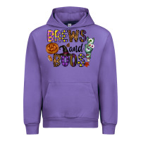 Tulip Brews And Boos Urban Hoodie - CowhideDigitalArt
