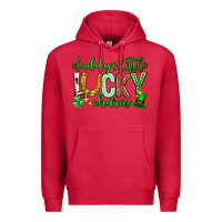 Cardinal St. Patrick's Day Daddy's little lucky charm Premium Hoodie - Neo Western