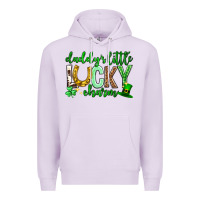 Lilac St. Patrick's Day Daddy's little lucky charm Premium Hoodie - Neo Western