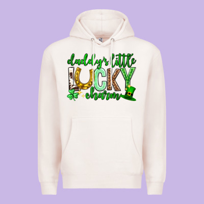 St. Patrick's Day Daddy's Little Lucky Charm Premium Hoodie Designed By Neo Western