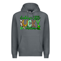 Rock St. Patrick's Day Daddy's little lucky charm Premium Hoodie - Neo Western