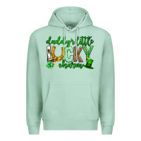 Seafoam St. Patrick's Day Daddy's little lucky charm Premium Hoodie - Neo Western