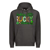 Smoke St. Patrick's Day Daddy's little lucky charm Premium Hoodie - Neo Western