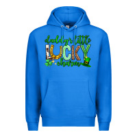 True Royal St. Patrick's Day Daddy's little lucky charm Premium Hoodie - Neo Western