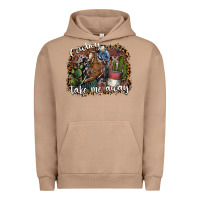 Pigment Burro cowboy take me away Urban Hoodie - SublimationCraftShop