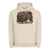 Pigment French Oak cowboy take me away Urban Hoodie - SublimationCraftShop