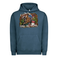 Pigment Midnight Navy cowboy take me away Urban Hoodie - SublimationCraftShop