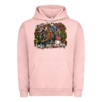 Pigment Salmon cowboy take me away Urban Hoodie - SublimationCraftShop