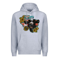 Heather Grey texas Premium Hoodie - SublimationCraftShop