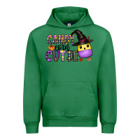 Emerald Candy Corn Cutie Urban Hoodie - CowhideDigitalArt