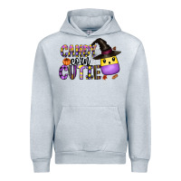 Heather Grey Candy Corn Cutie Urban Hoodie - CowhideDigitalArt