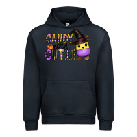 Navy Candy Corn Cutie Urban Hoodie - CowhideDigitalArt