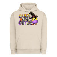 Pigment French Oak Candy Corn Cutie Urban Hoodie - CowhideDigitalArt