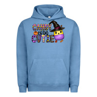Pigment Pebble Blue Candy Corn Cutie Urban Hoodie - CowhideDigitalArt