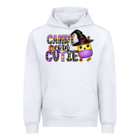 White Candy Corn Cutie Urban Hoodie - CowhideDigitalArt