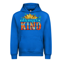 Cobalt always be kind Urban Hoodie - HRA Design Shop