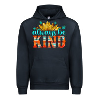 Navy always be kind Urban Hoodie - HRA Design Shop