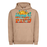 Pigment Burro always be kind Urban Hoodie - HRA Design Shop