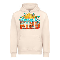 Sandshell always be kind Urban Hoodie - HRA Design Shop