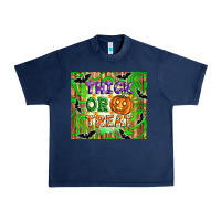 Navy Thick or treat tumbler Urban Heavy Tee - Artiststas