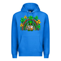 True Royal St. Patrick's Day gnome rainbow Premium Hoodie - Neo Western