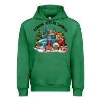 Emerald hanging with my gnomies Urban Hoodie - FaDigitalArtStudio