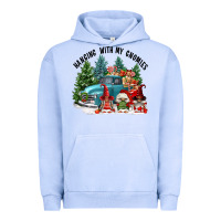 Pigment Grape Ice hanging with my gnomies Urban Hoodie - FaDigitalArtStudio