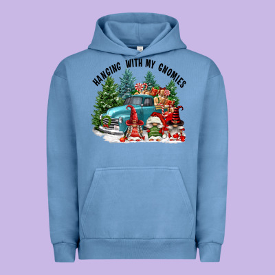 Hanging With My Gnomies Urban Hoodie Designed By Fadigitalartstudio