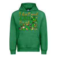 Emerald i dont need luck ive got jesus st. patricks day Urban Hoodie - Neo Western